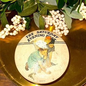🧸🪁Vintage  Marbles Champion By Norman Rockwell Tin from 1939